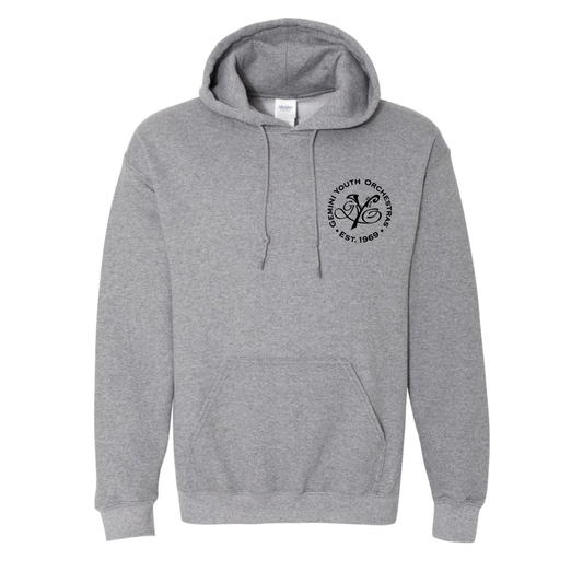 GYO Embroidered ADULT Pull Over Hoodie
